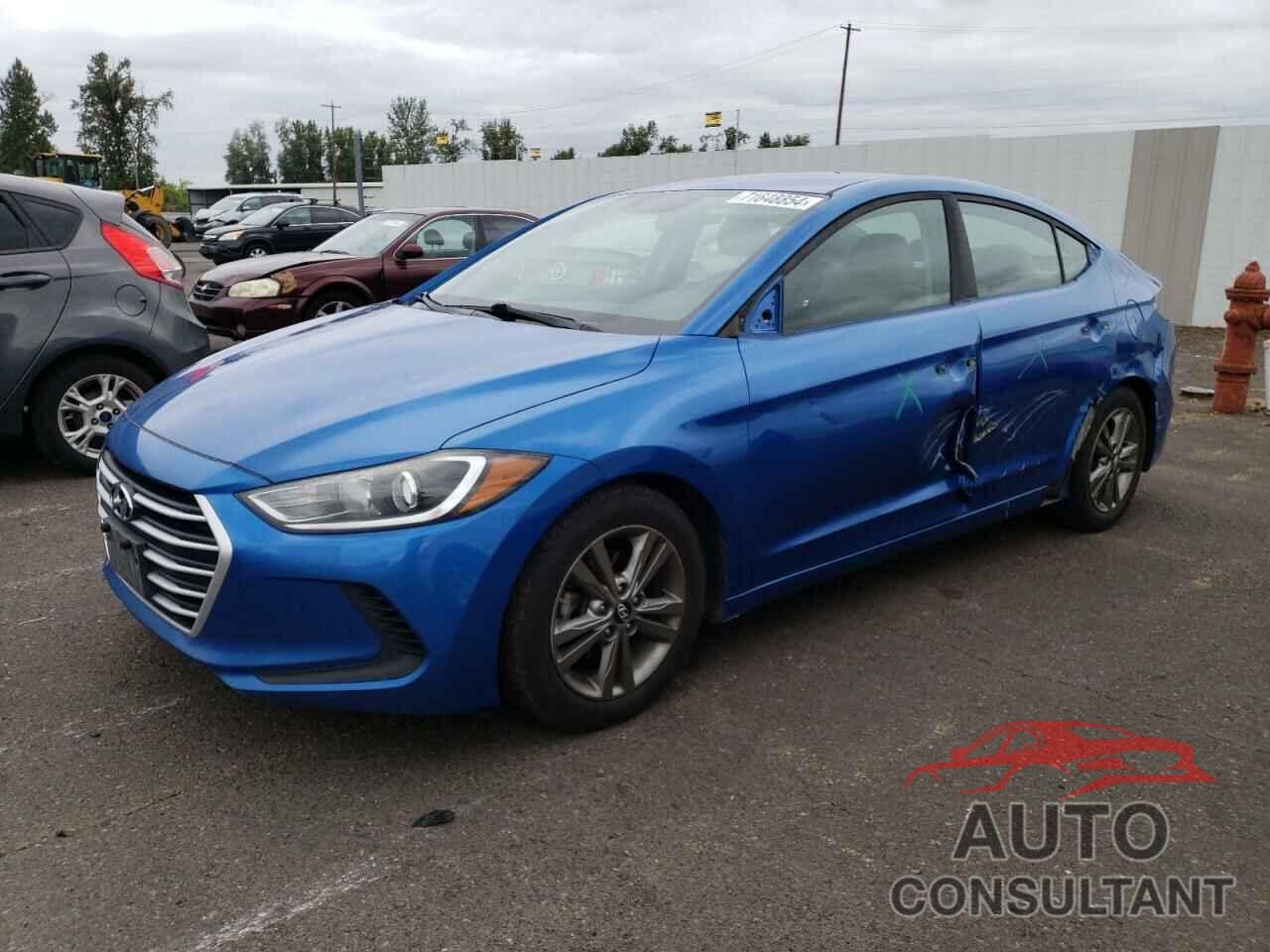 HYUNDAI ELANTRA 2018 - 5NPD84LFXJH214953