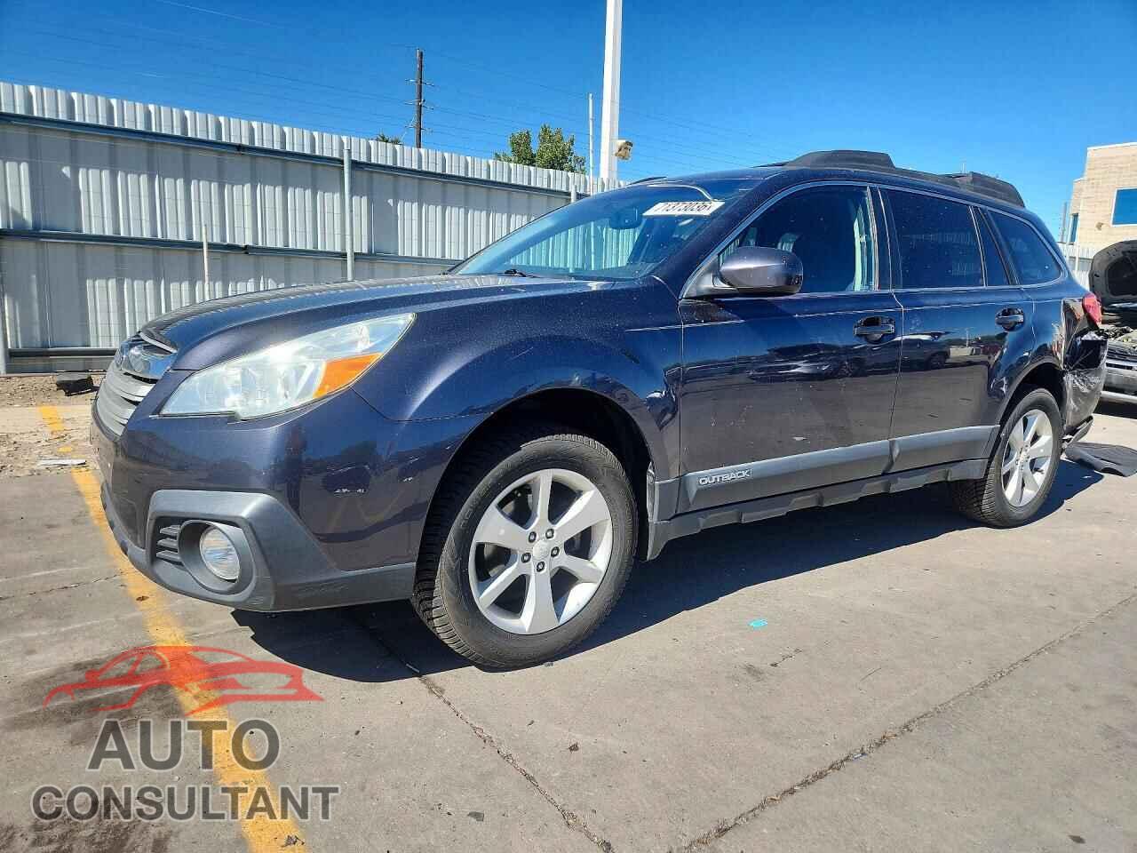 SUBARU OUTBACK 2013 - 4S4BRCCC6D3281775