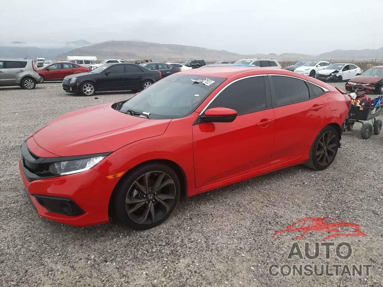 HONDA CIVIC 2019 - 2HGFC2F82KH560306