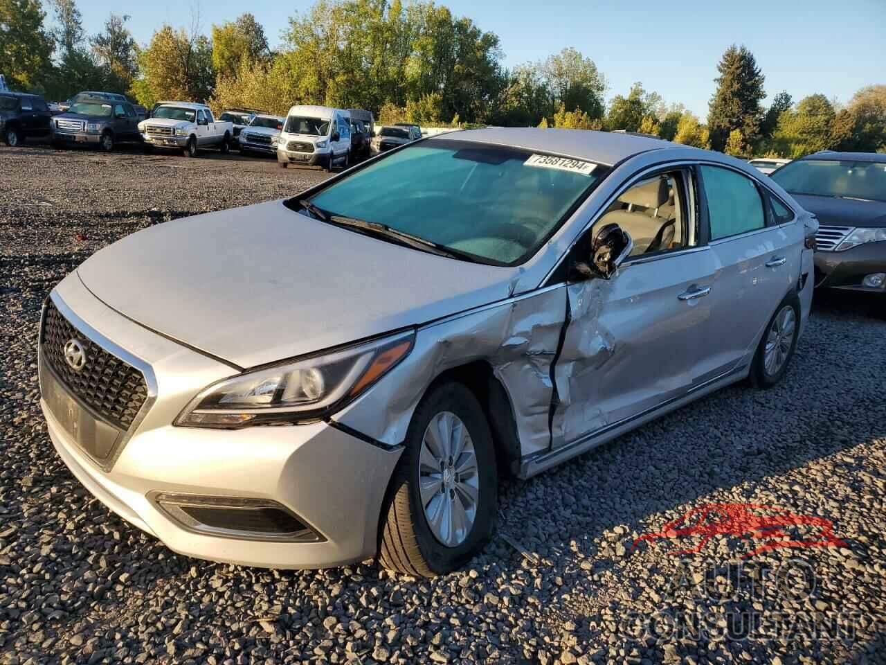 HYUNDAI SONATA 2016 - KMHE24L11GA035710