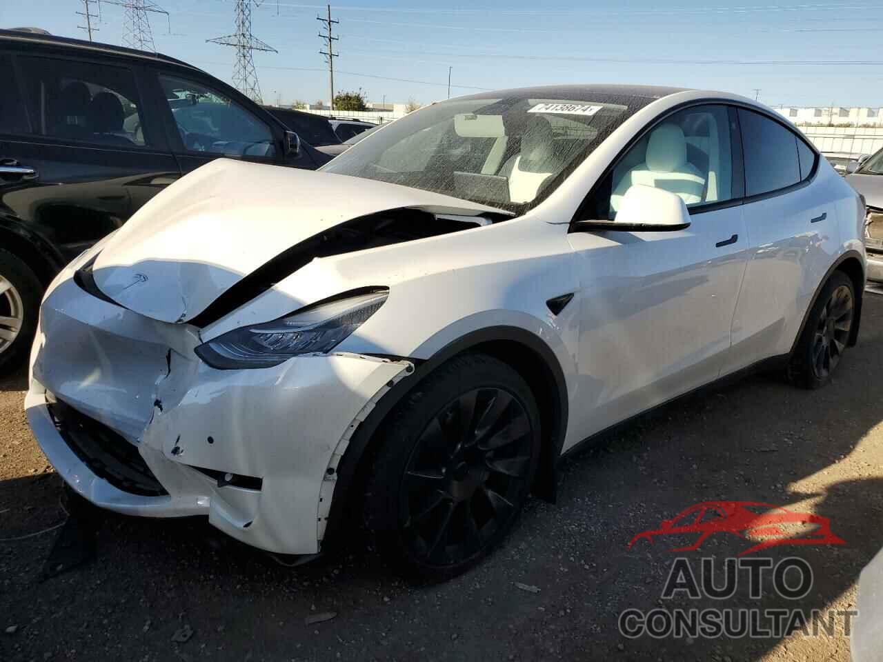 TESLA MODEL Y 2022 - 7SAYGDEE9NF320021