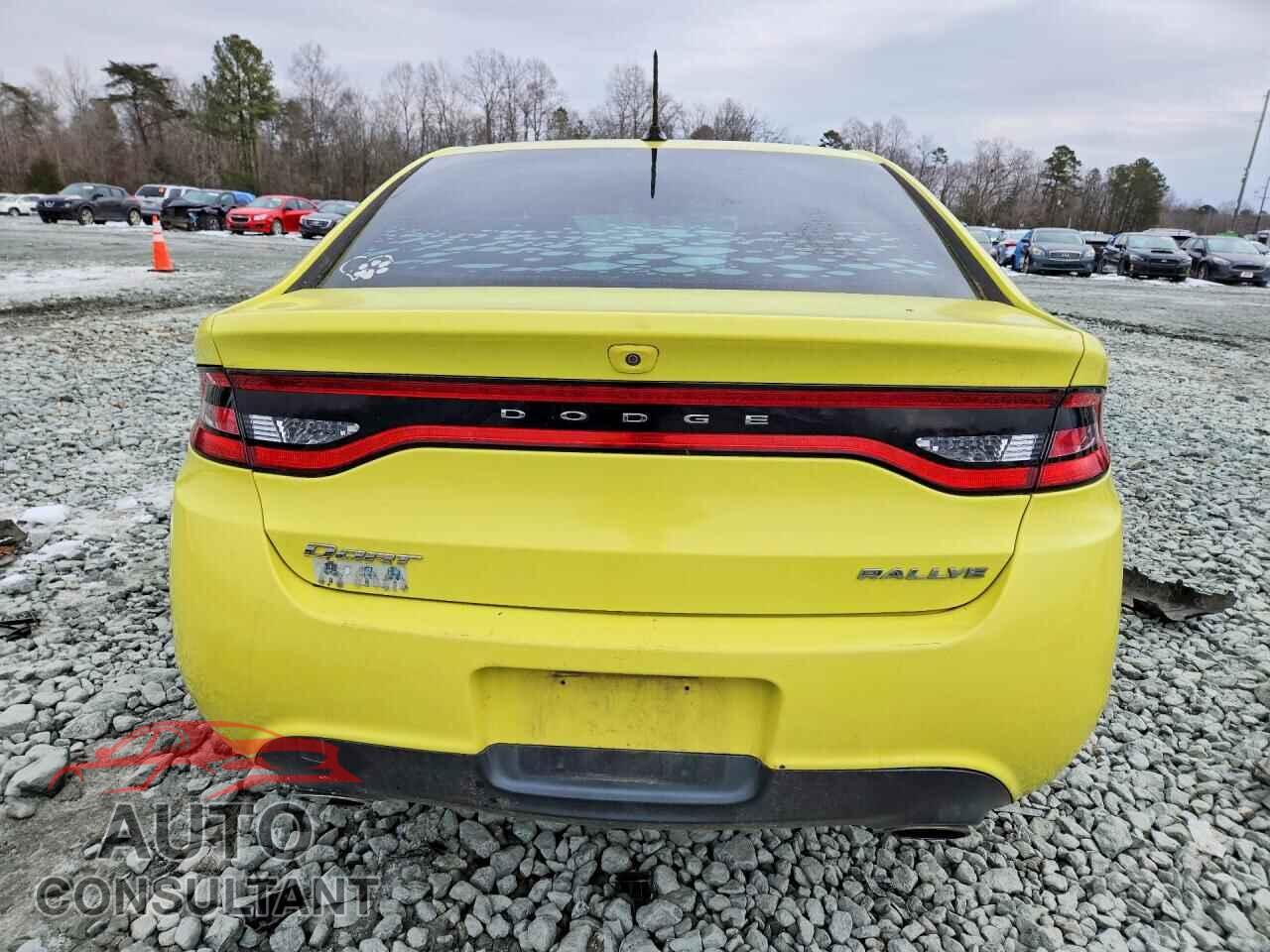 DODGE DART 2013 - 1C3CDFBA9DD204227