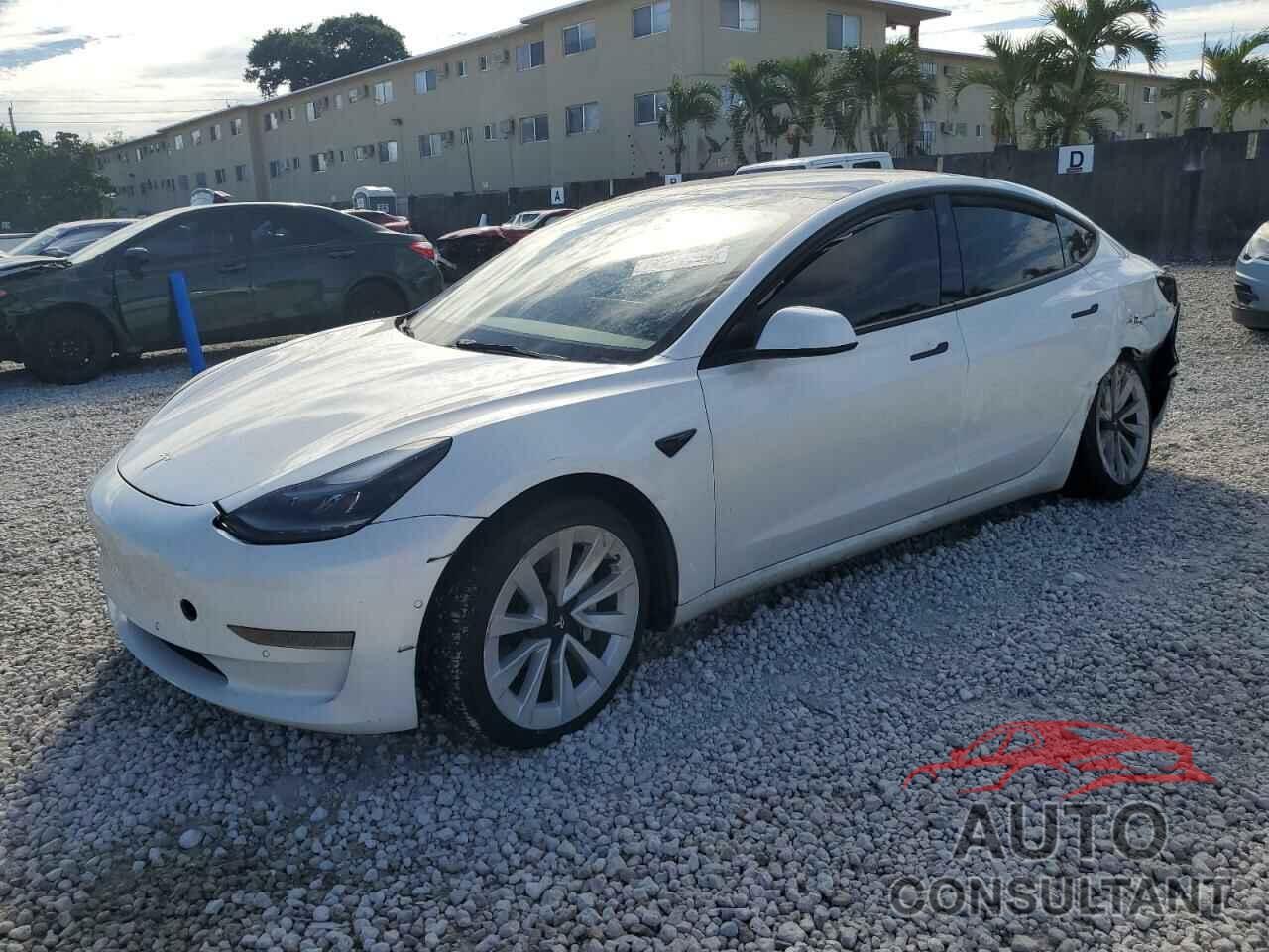 TESLA MODEL 3 2022 - 5YJ3E1EA7NF368951