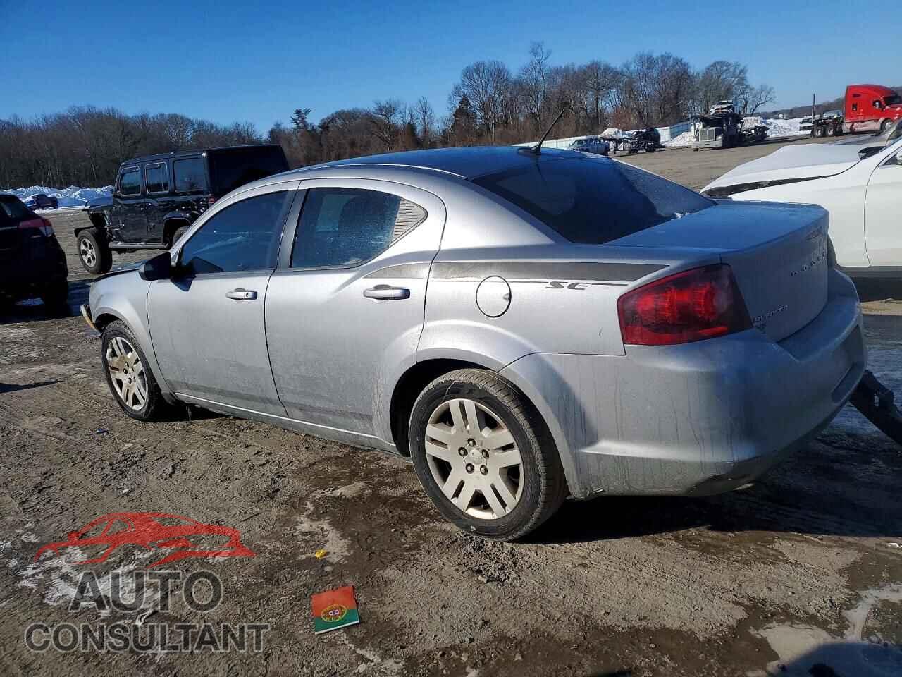 DODGE AVENGER 2013 - 1C3CDZAB9DN571666