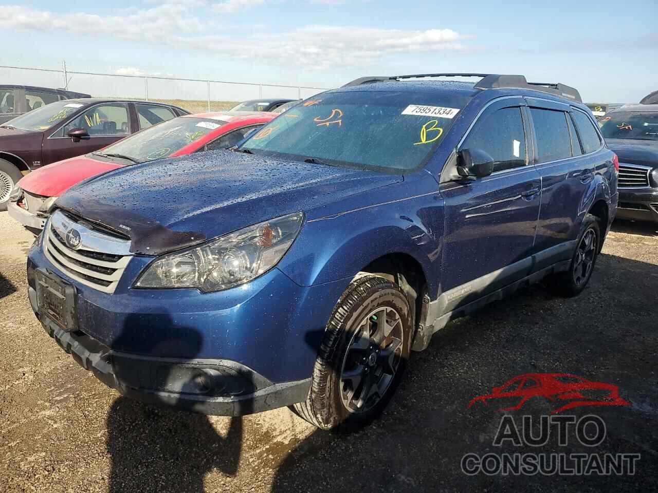 SUBARU OUTBACK 2011 - 4S4BRBAC9B3372436
