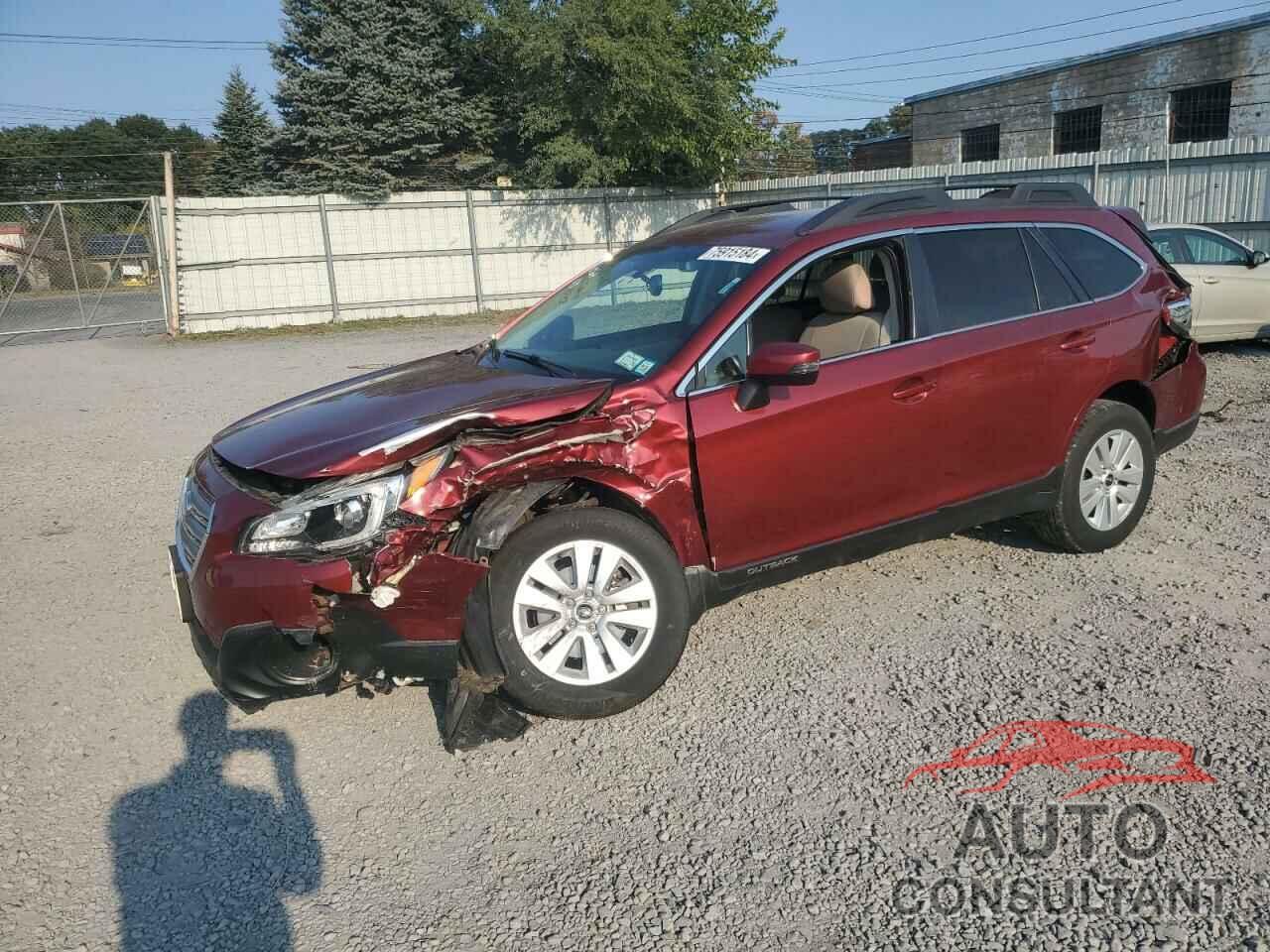 SUBARU OUTBACK 2016 - 4S4BSAFC6G3345810
