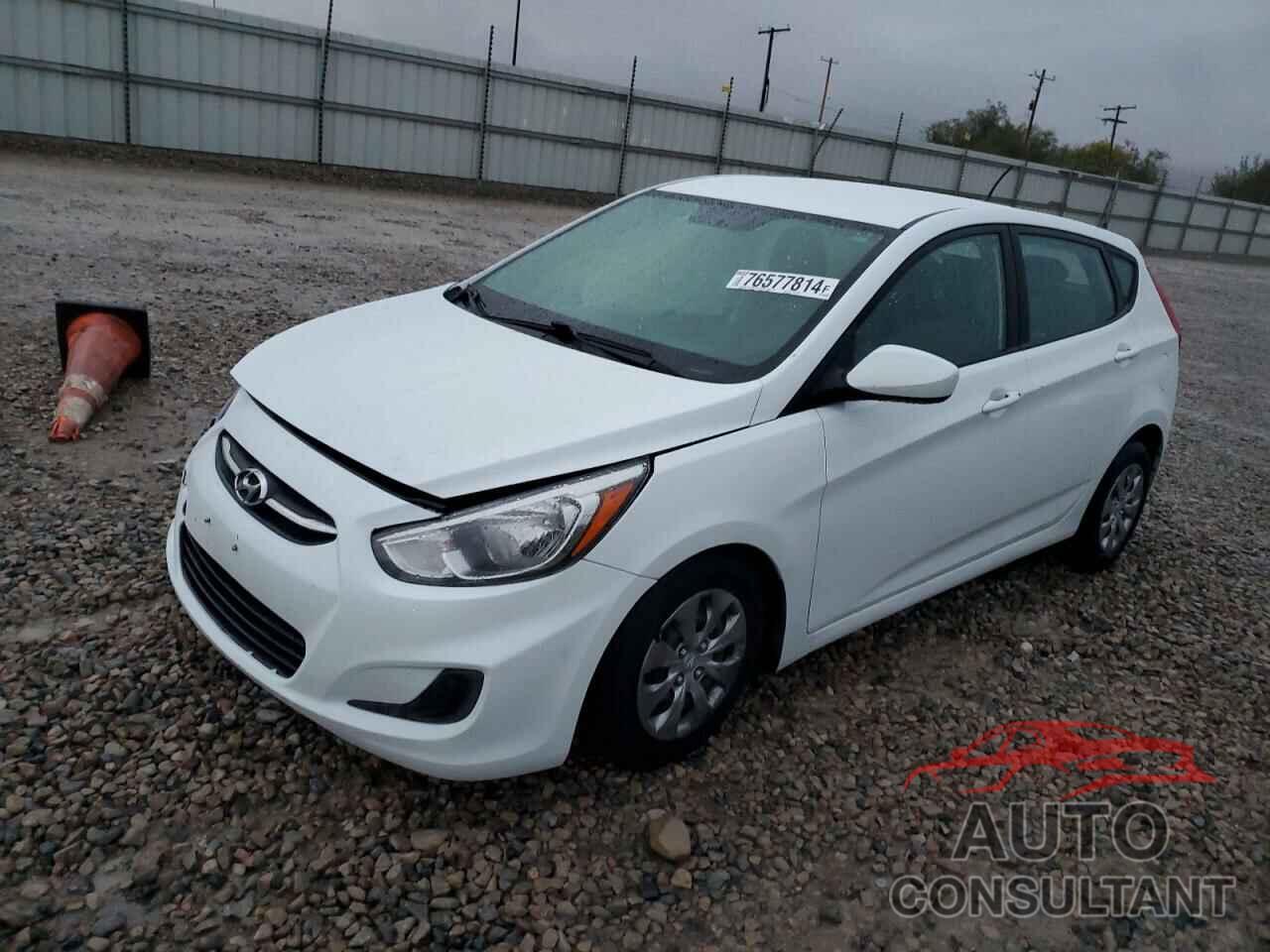 HYUNDAI ACCENT 2017 - KMHCT5AE0HU301203