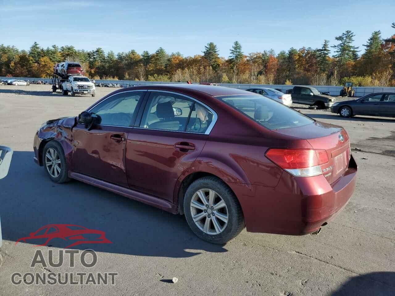 SUBARU LEGACY 2012 - 4S3BMBB61C3020092