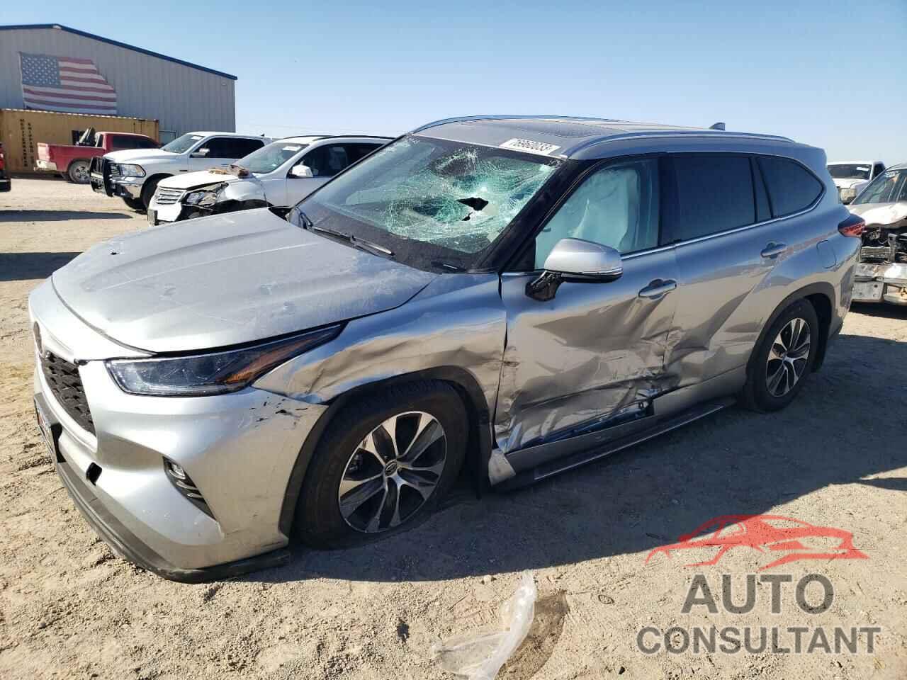 TOYOTA HIGHLANDER 2021 - 5TDGZRAH1MS527383