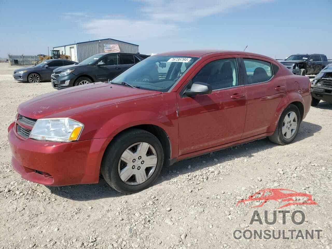 DODGE AVENGER 2010 - 1B3CC4FB5AN117518