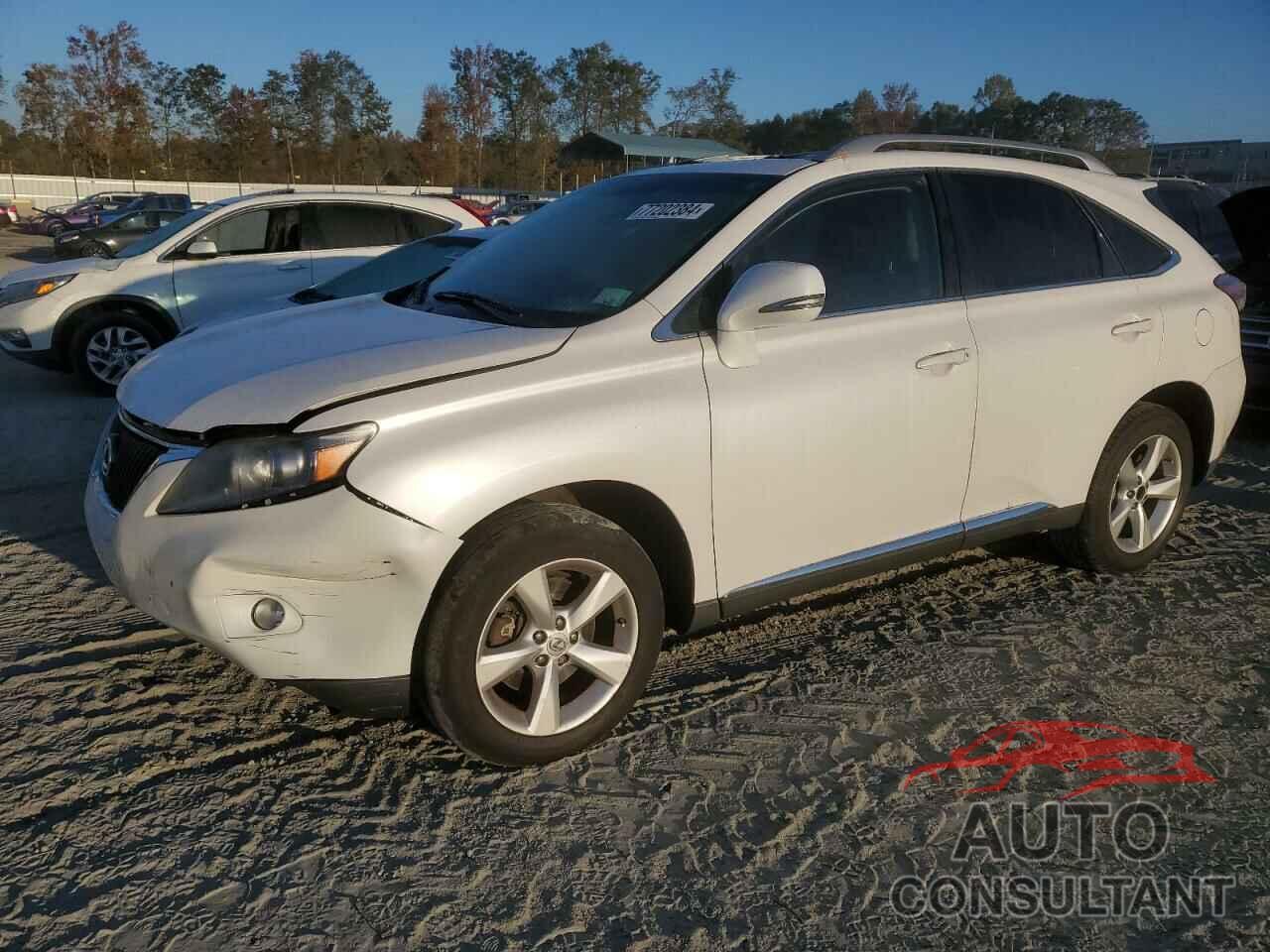 LEXUS RX350 2010 - 2T2BK1BA6AC071530