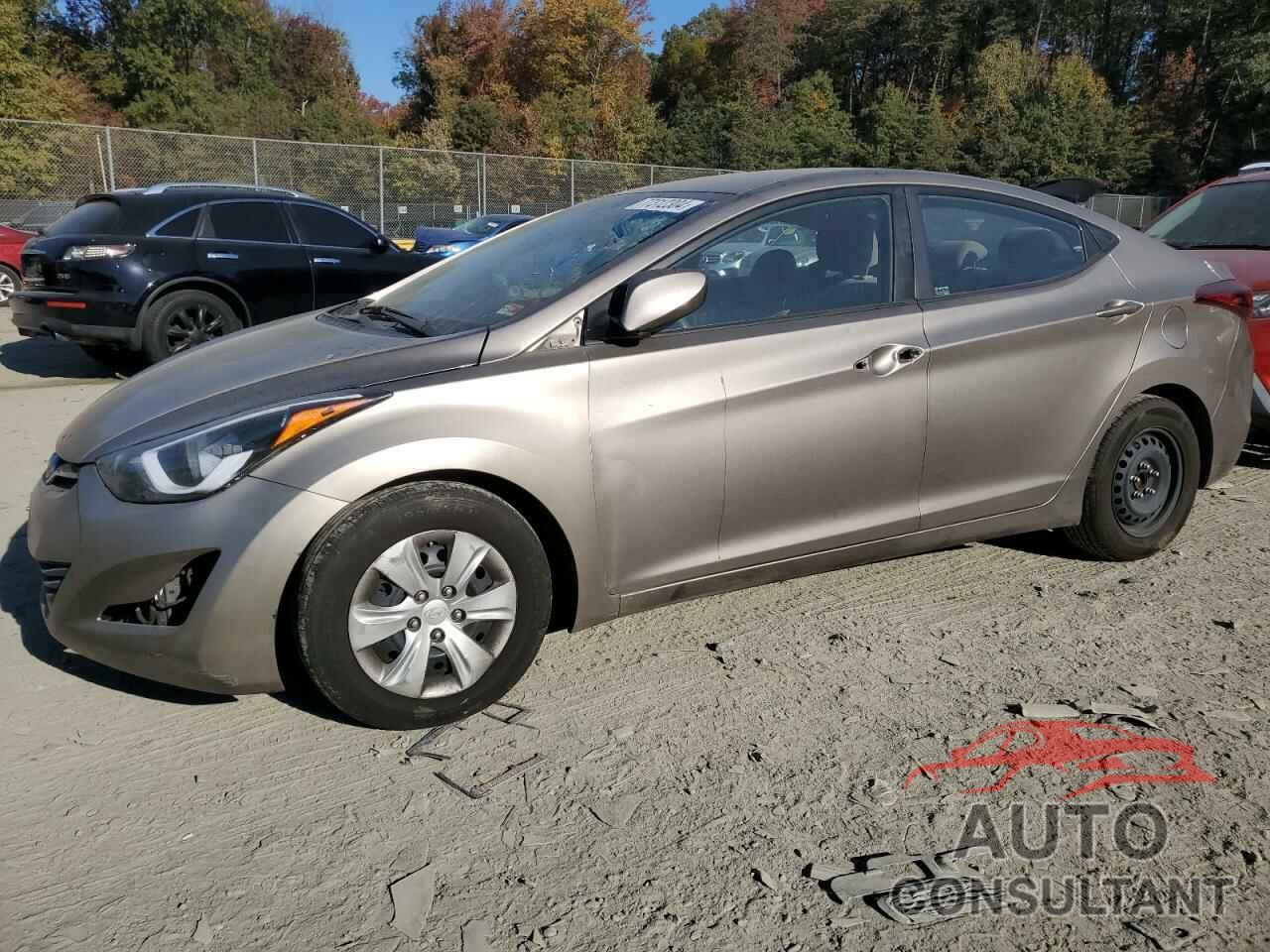 HYUNDAI ELANTRA 2016 - 5NPDH4AEXGH690218