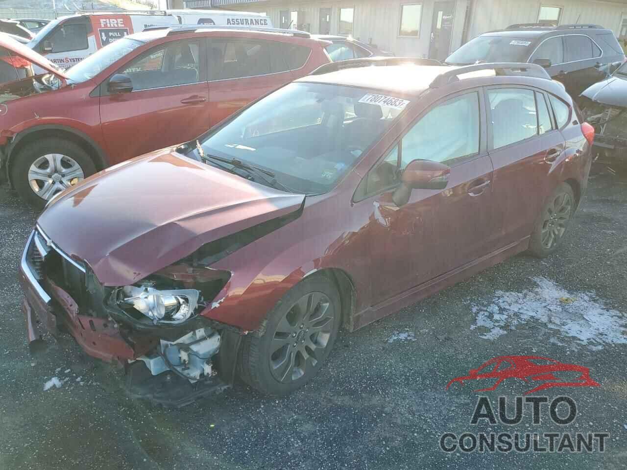 SUBARU IMPREZA 2016 - JF1GPAS66GH293700