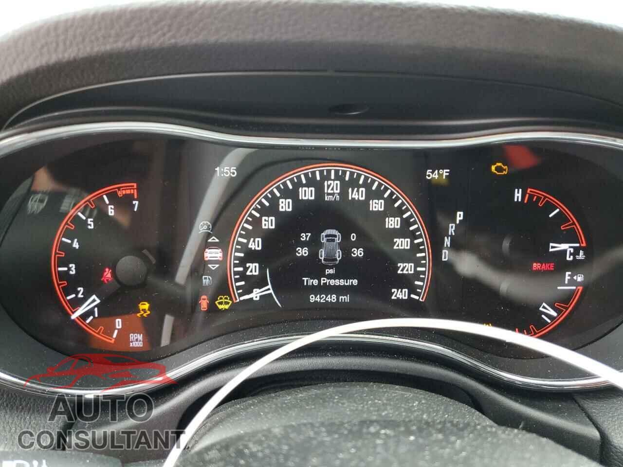 DODGE DURANGO 2018 - 1C4RDJAGXJC404274