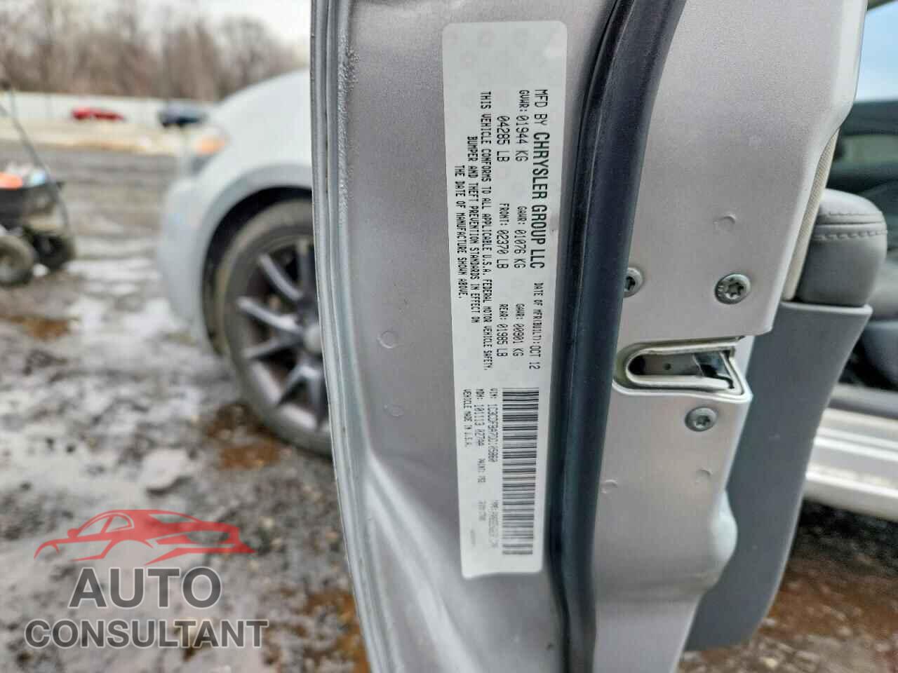 DODGE DART 2013 - 1C3CDFBA7DD105860