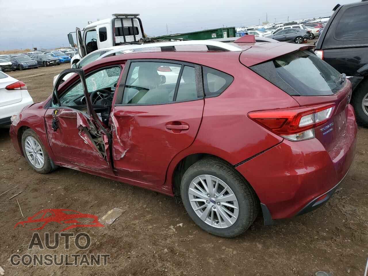 SUBARU IMPREZA 2018 - 4S3GTAB65J3700822
