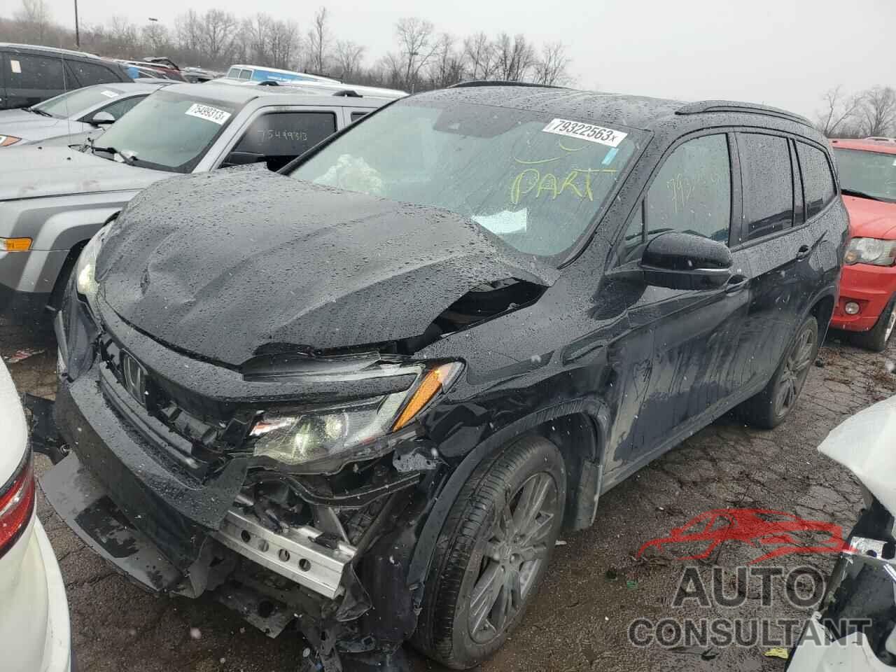 HONDA PILOT 2022 - 5FNYF6H32NB073611