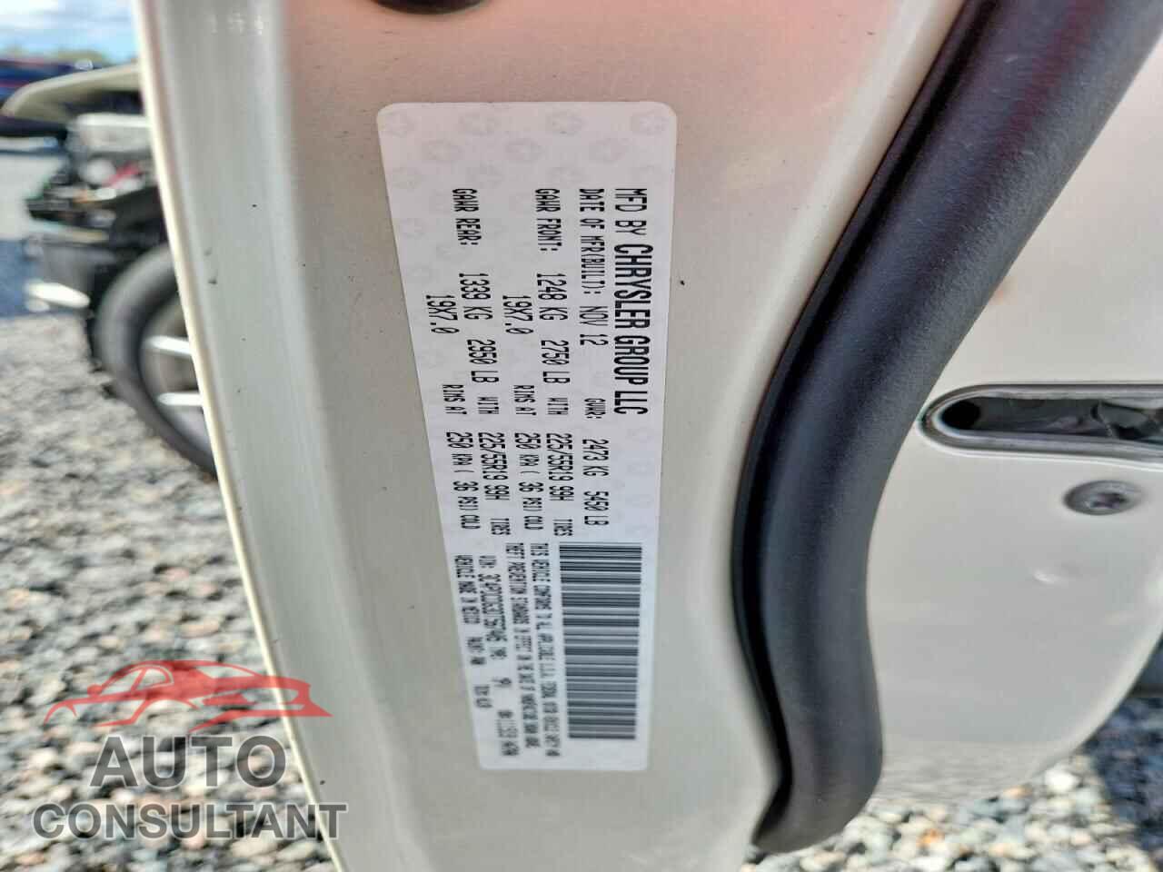 DODGE JOURNEY 2013 - 3C4PDCDG3DT567405
