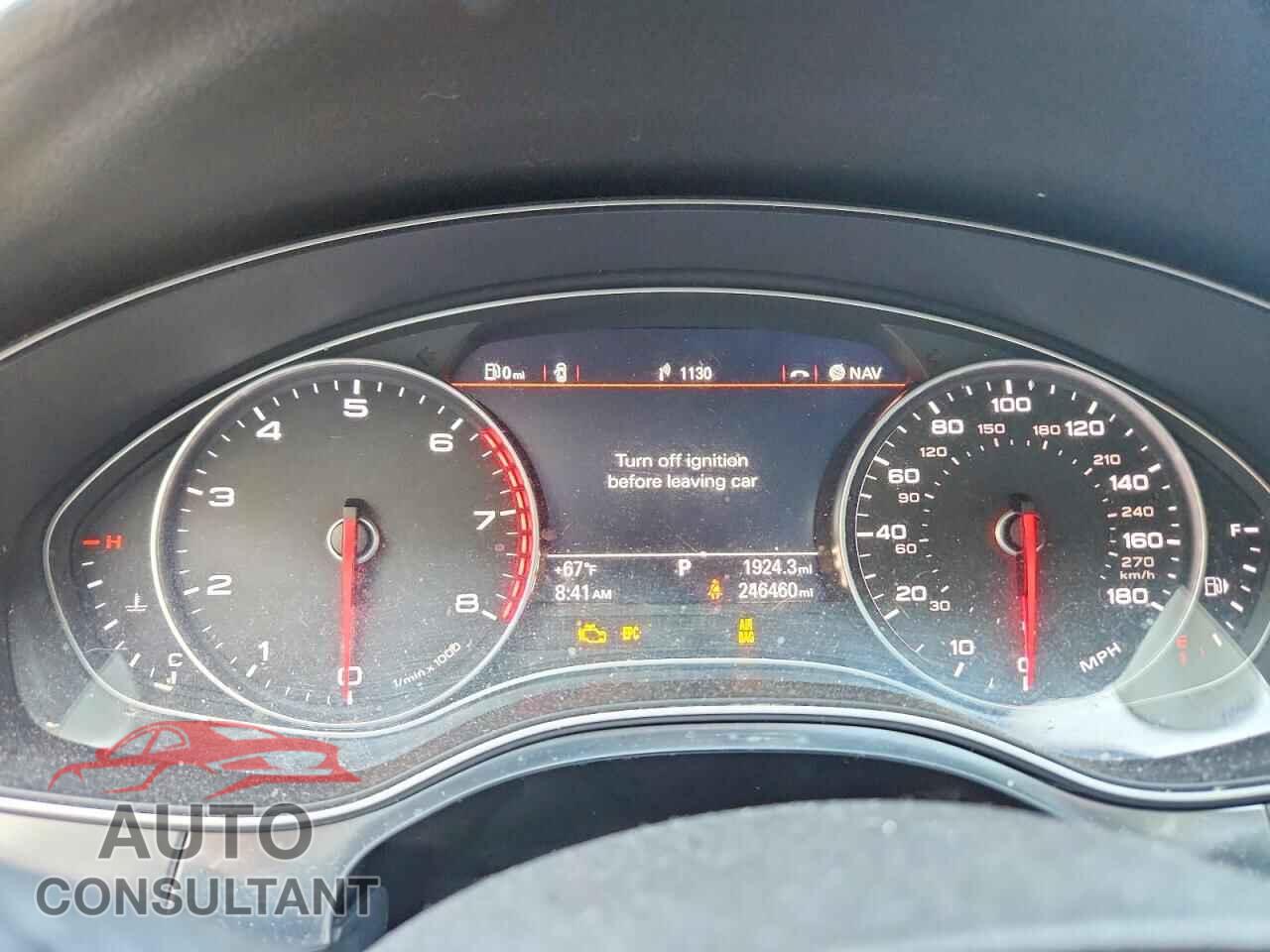 AUDI A6 2013 - WAUGFAFC7DN074011