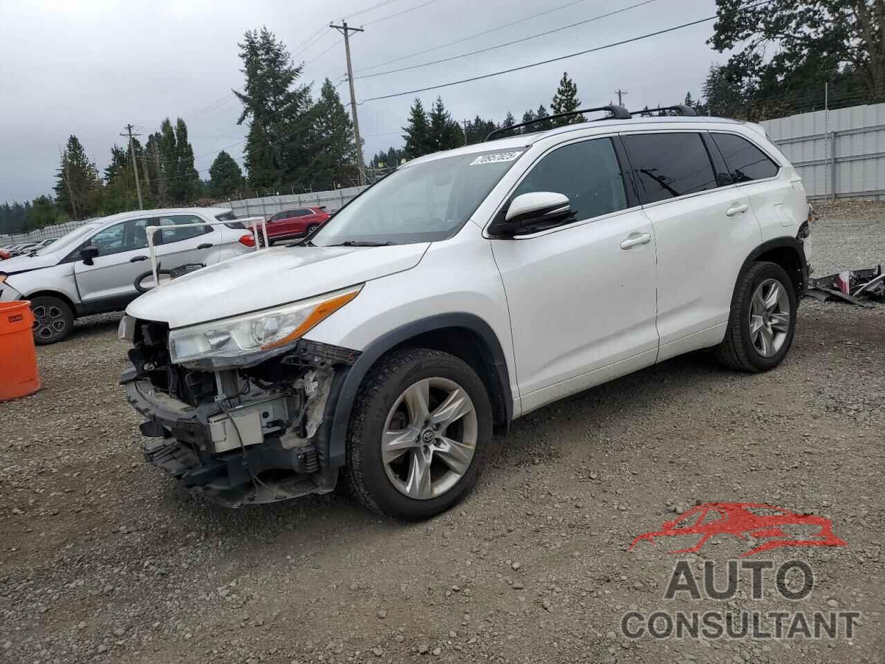 TOYOTA HIGHLANDER 2016 - 5TDDKRFHXGS295564