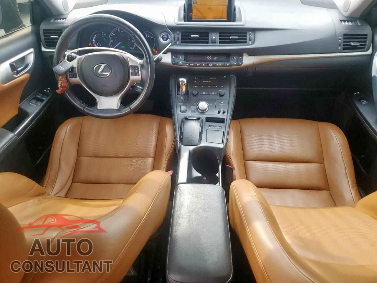 LEXUS CT 200 2012 - JTHKD5BH7C2090090