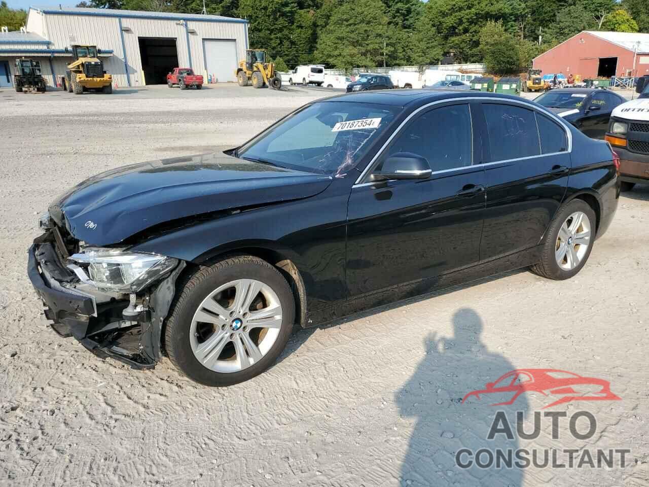 BMW 3 SERIES 2017 - WBA8D9G34HNU65596