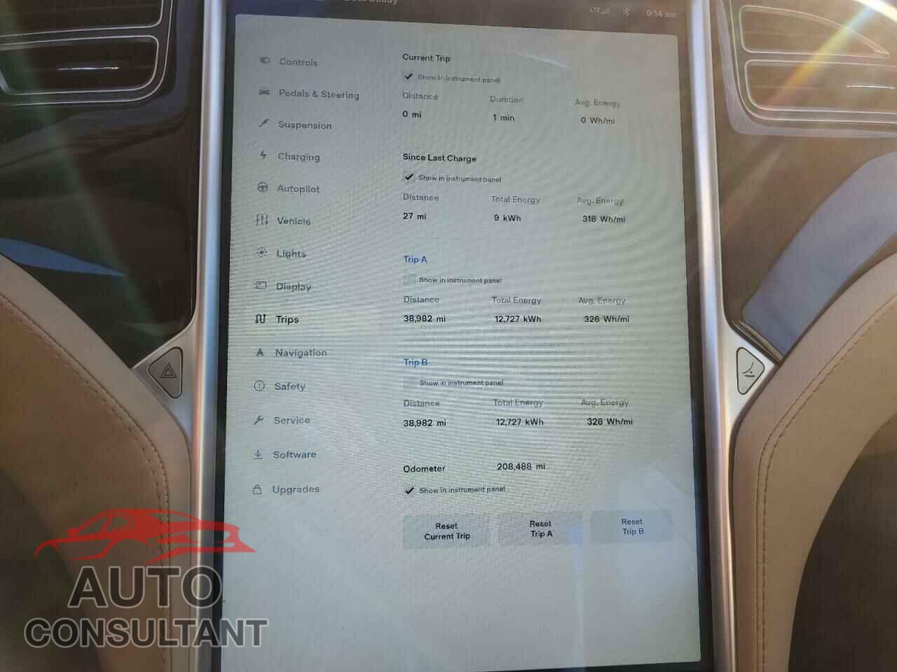 TESLA MODEL S 2015 - 5YJSA1E2XFF102096