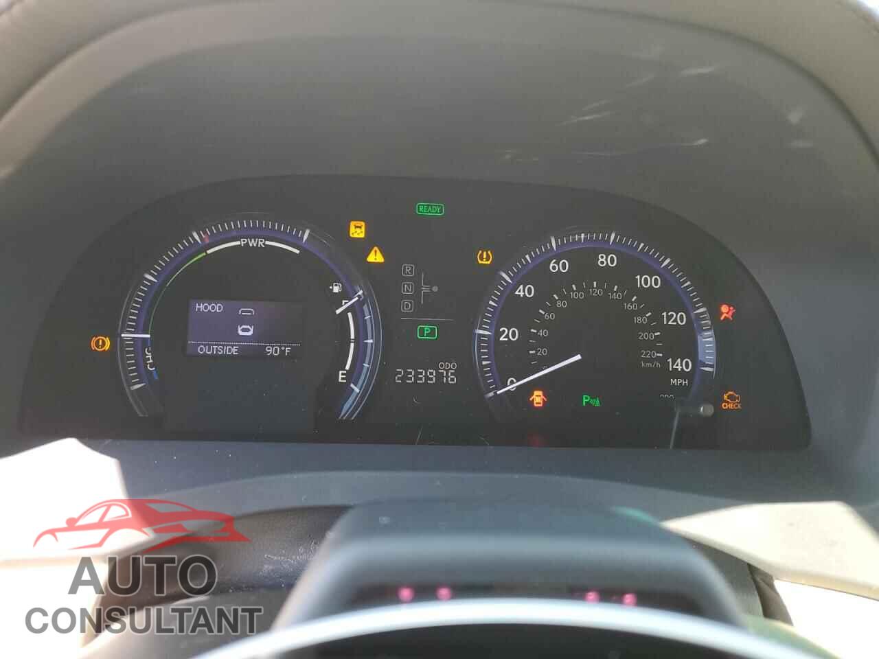 LEXUS HS 2010 - JTHBB1BAXA2001997