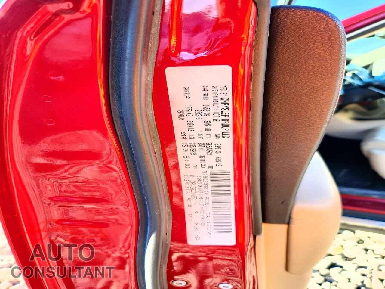 DODGE DURANGO 2013 - 1C4RDJEG2DC596997