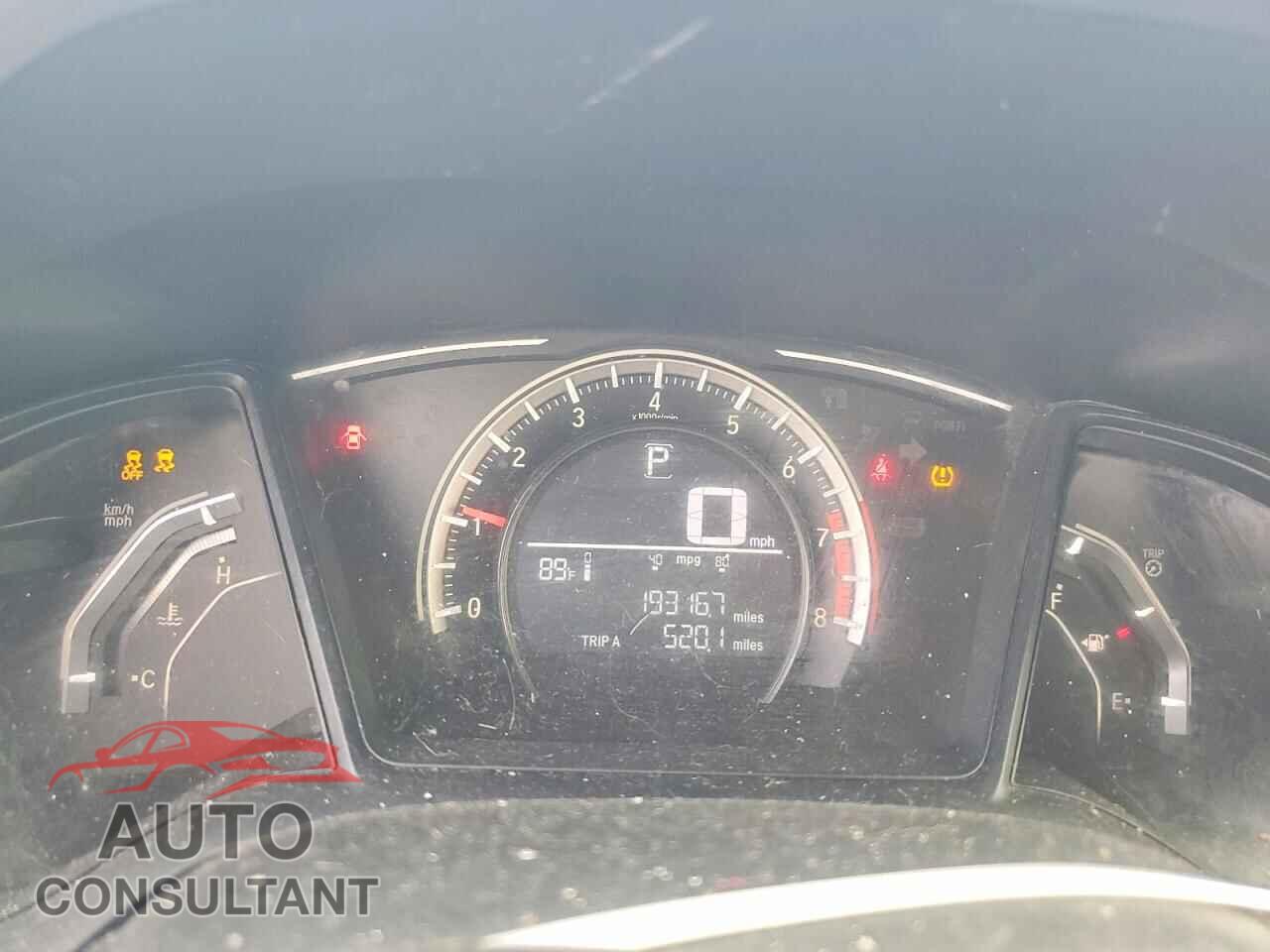 HONDA CIVIC 2017 - 19XFC2F52HE002058