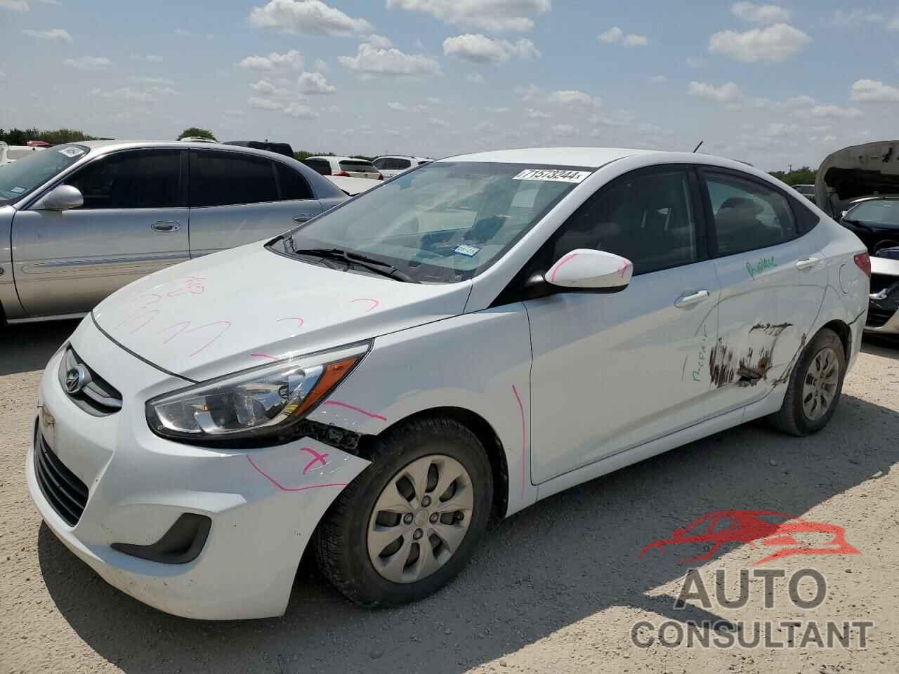 HYUNDAI ACCENT 2017 - KMHCT4AE9HU317409