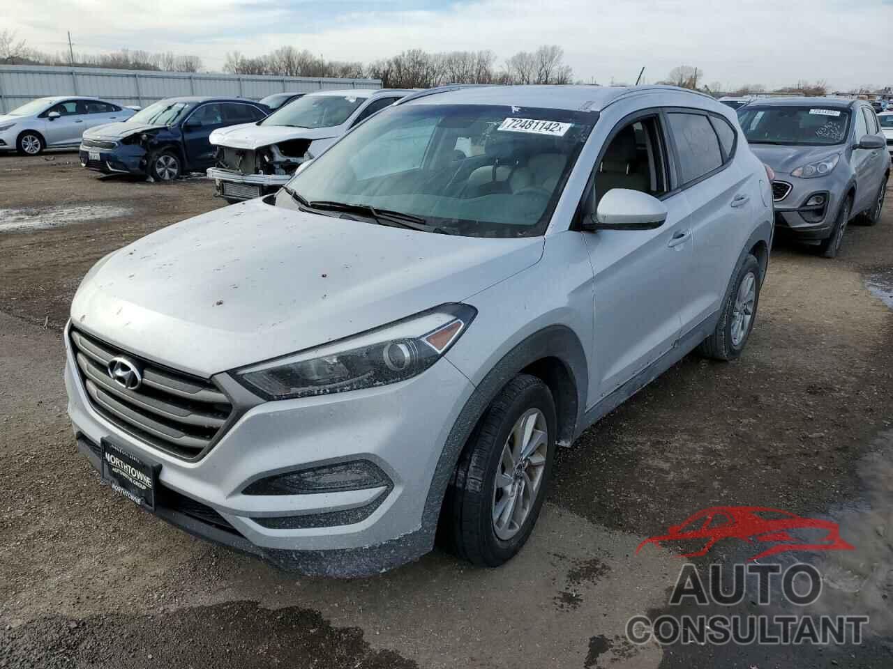 HYUNDAI TUCSON 2016 - KM8J33A47GU152192