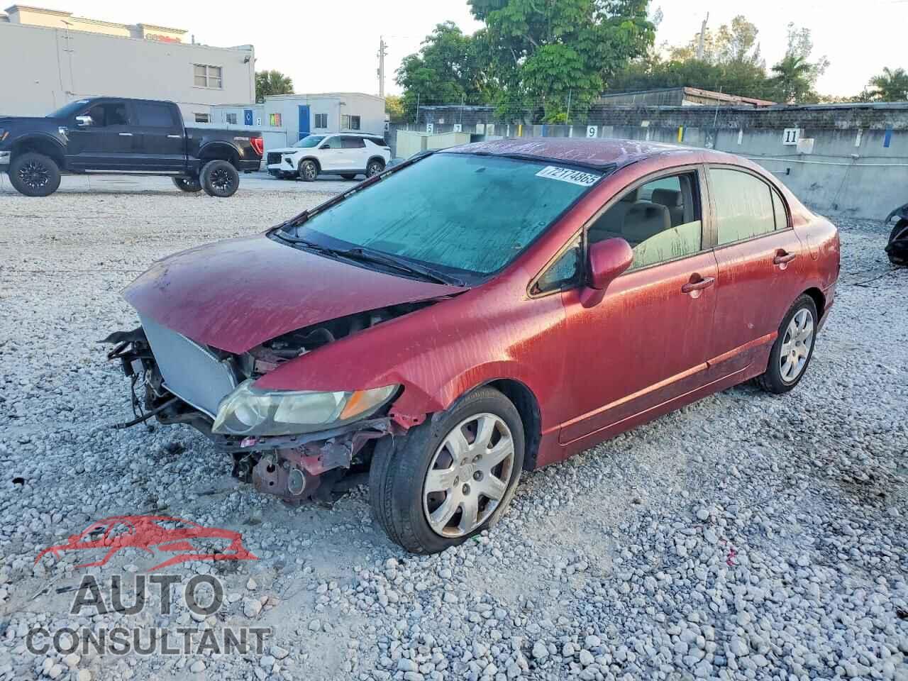 HONDA CIVIC 2011 - 2HGFA1F52BH507305