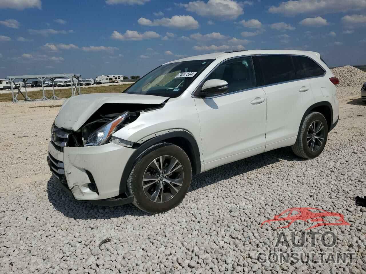 TOYOTA HIGHLANDER 2017 - 5TDZARFH0HS026371