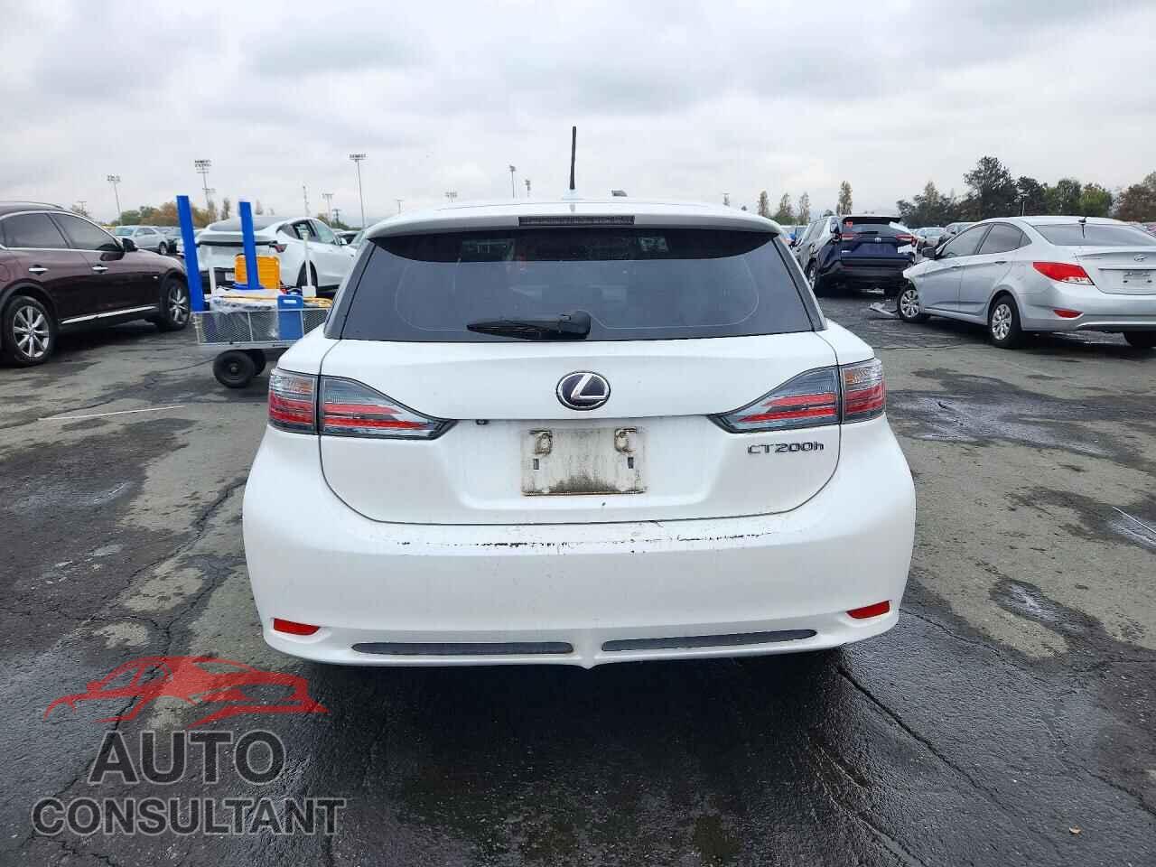 LEXUS CT 200 2012 - JTHKD5BH0C2054662