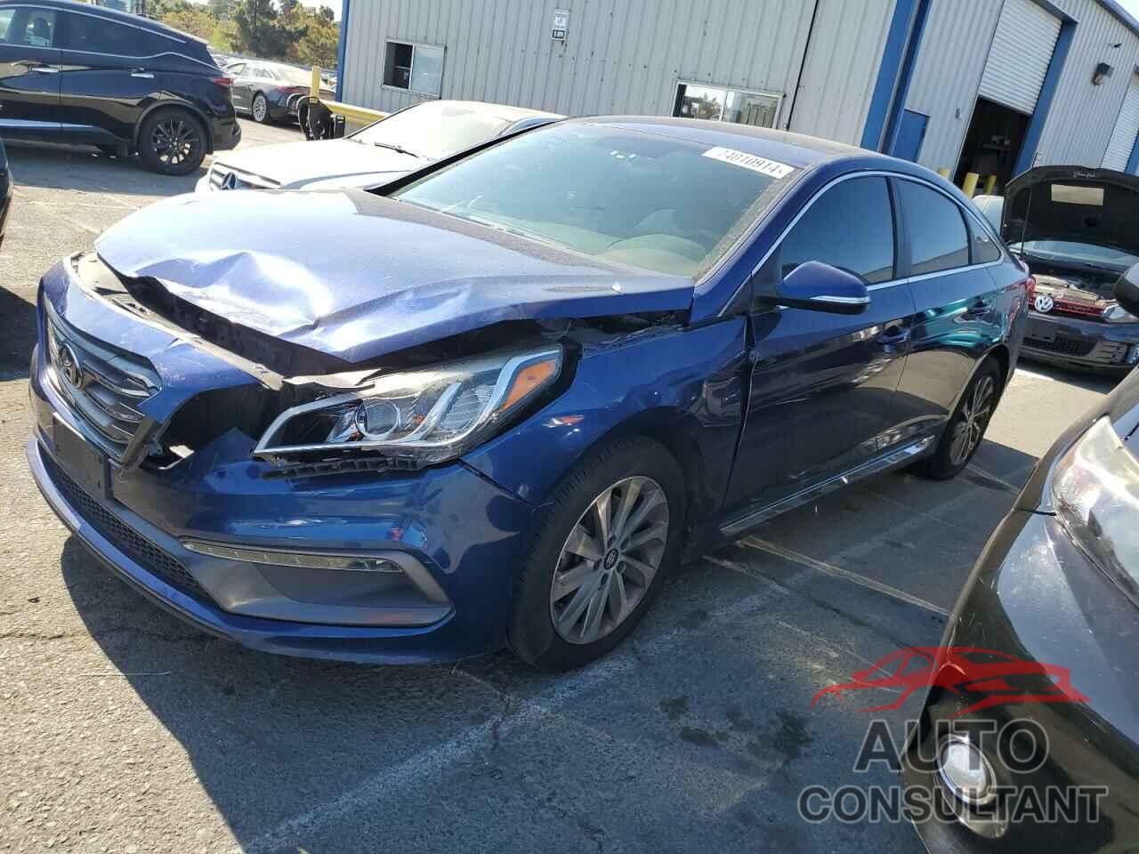 HYUNDAI SONATA 2017 - 5NPE34AF4HH500667