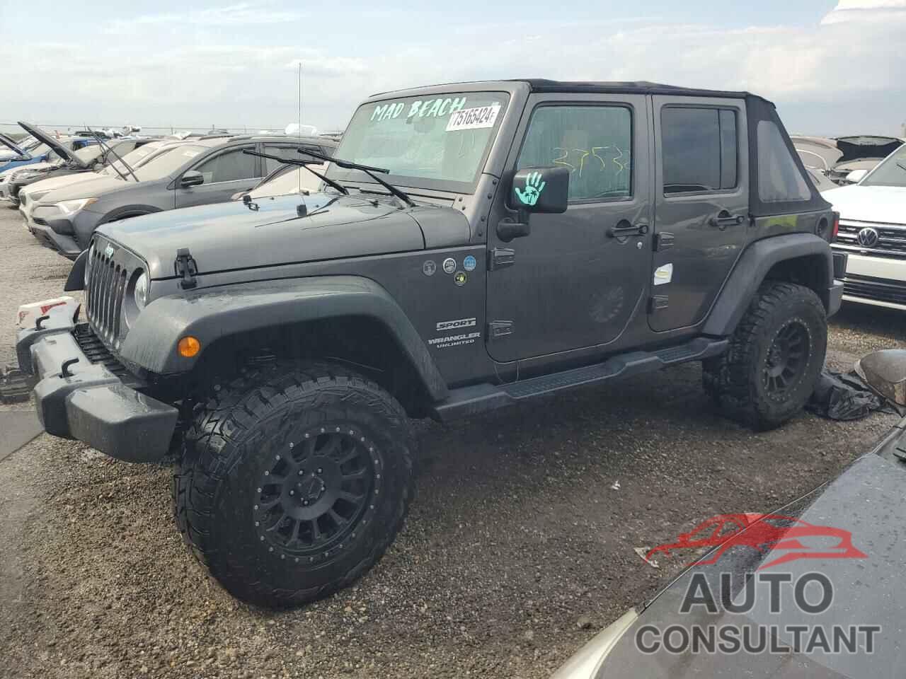 JEEP WRANGLER 2016 - 1C4BJWDG0GL305023