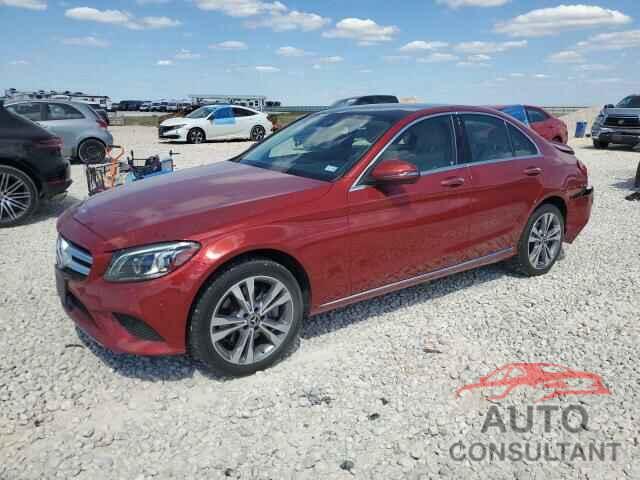MERCEDES-BENZ C-CLASS 2020 - WDDWF8EB5LR536787