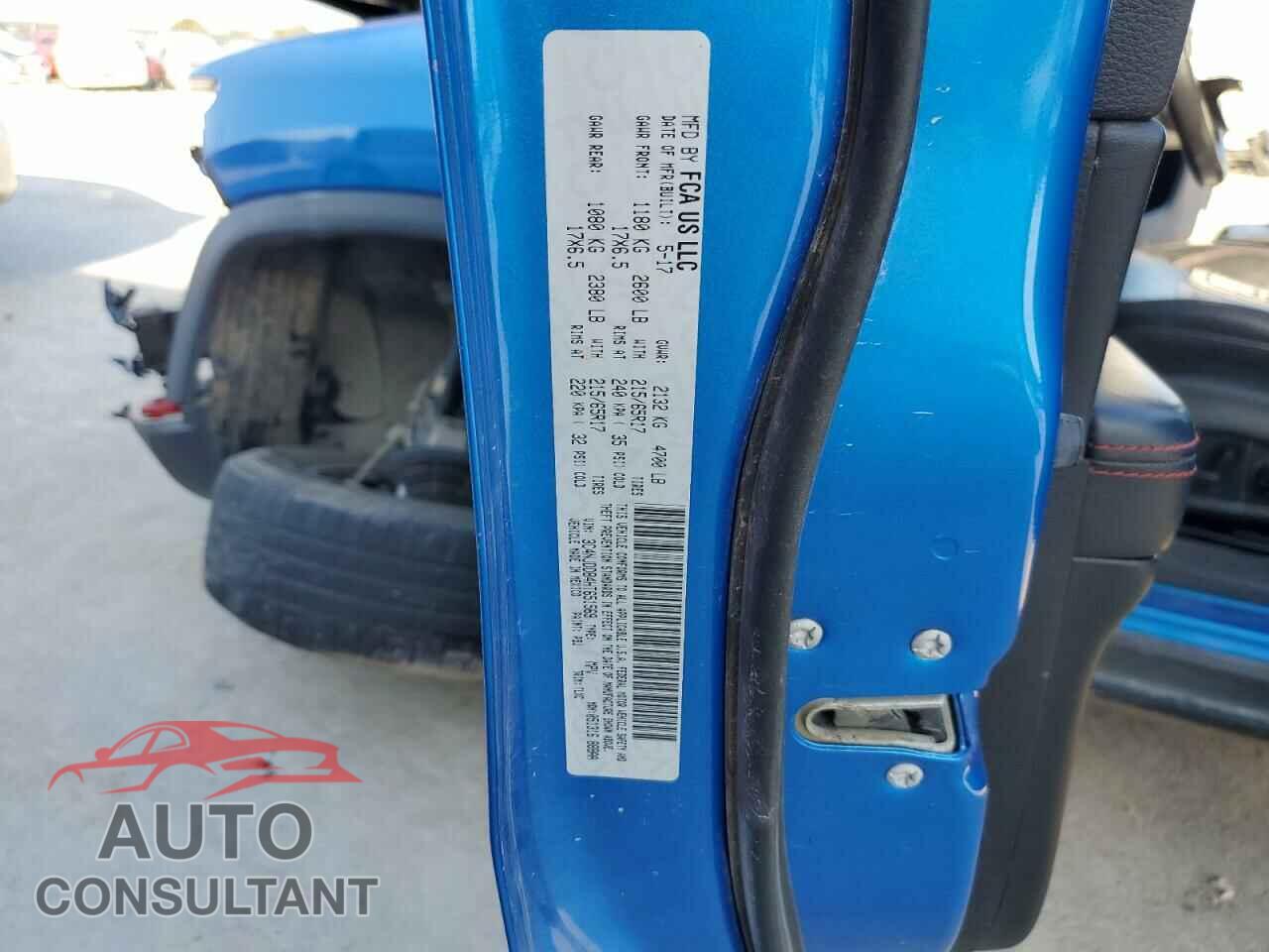 JEEP COMPASS 2017 - 3C4NJDDB4HT651569