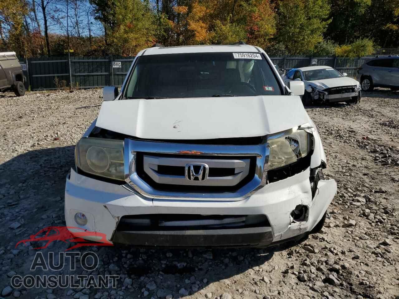HONDA PILOT 2011 - 5FNYF4H51BB031836