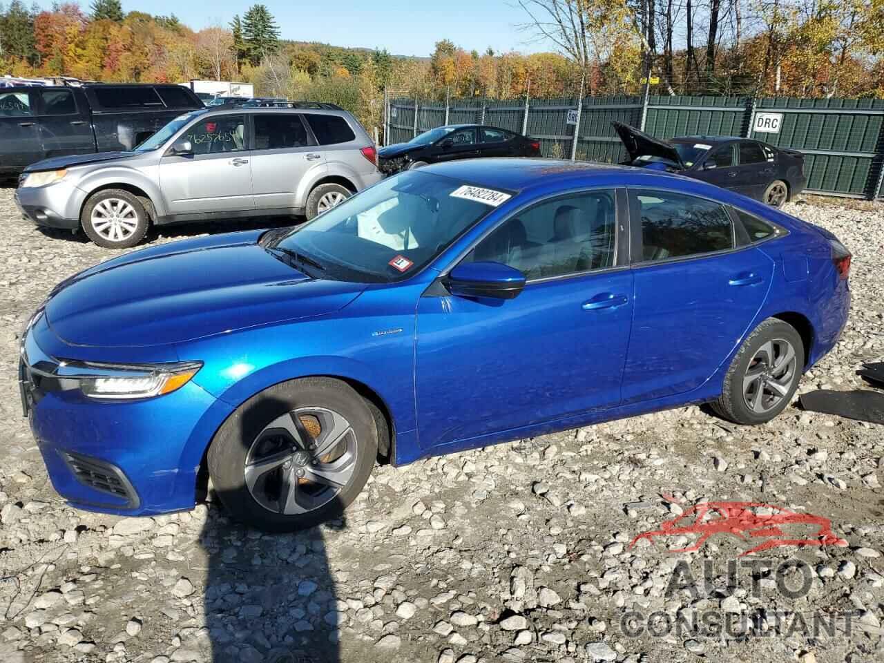 HONDA INSIGHT 2019 - 19XZE4F5XKE014419