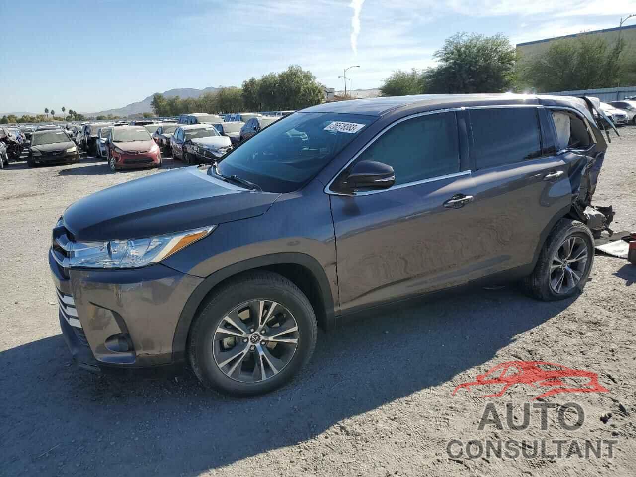 TOYOTA HIGHLANDER 2019 - 5TDZZRFH6KS344415