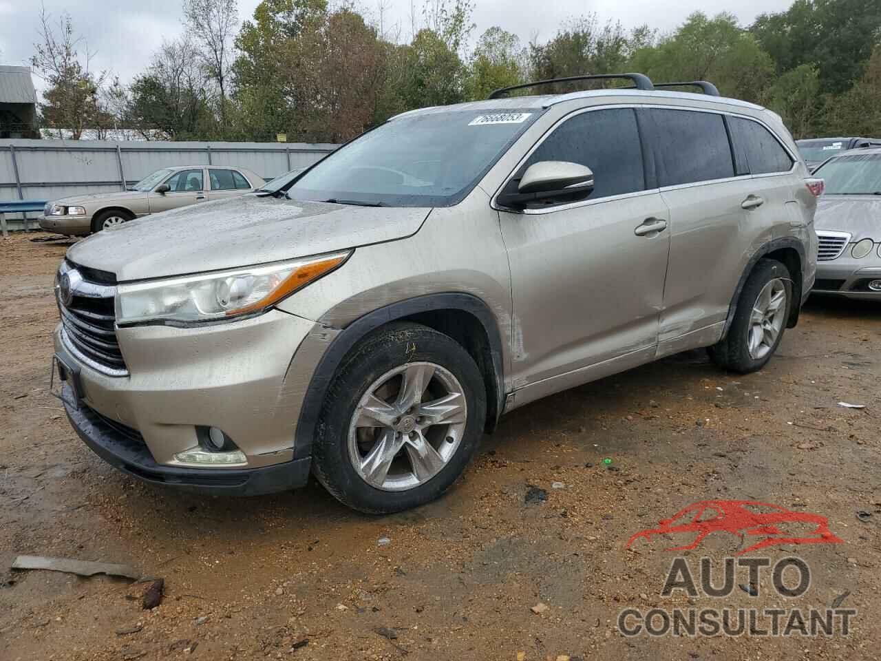 TOYOTA HIGHLANDER 2015 - 5TDDKRFHXFS174385