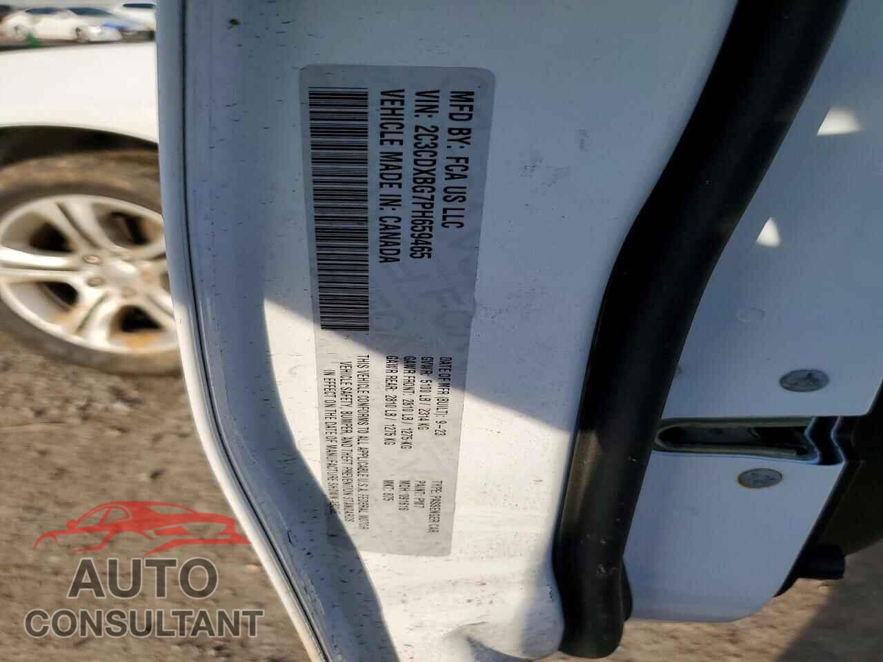 DODGE CHARGER 2023 - 2C3CDXBG7PH659465