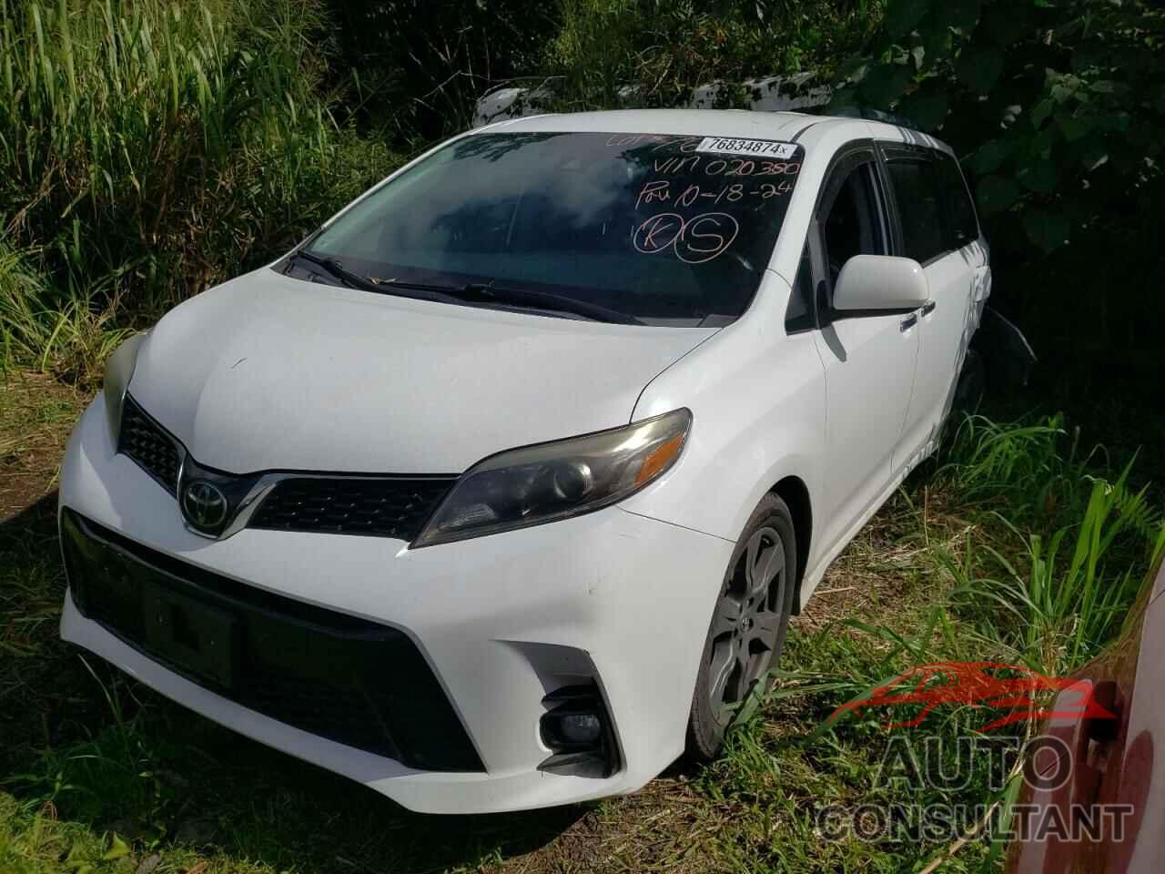 TOYOTA SIENNA 2019 - 5TDXZ3DCXKS020380