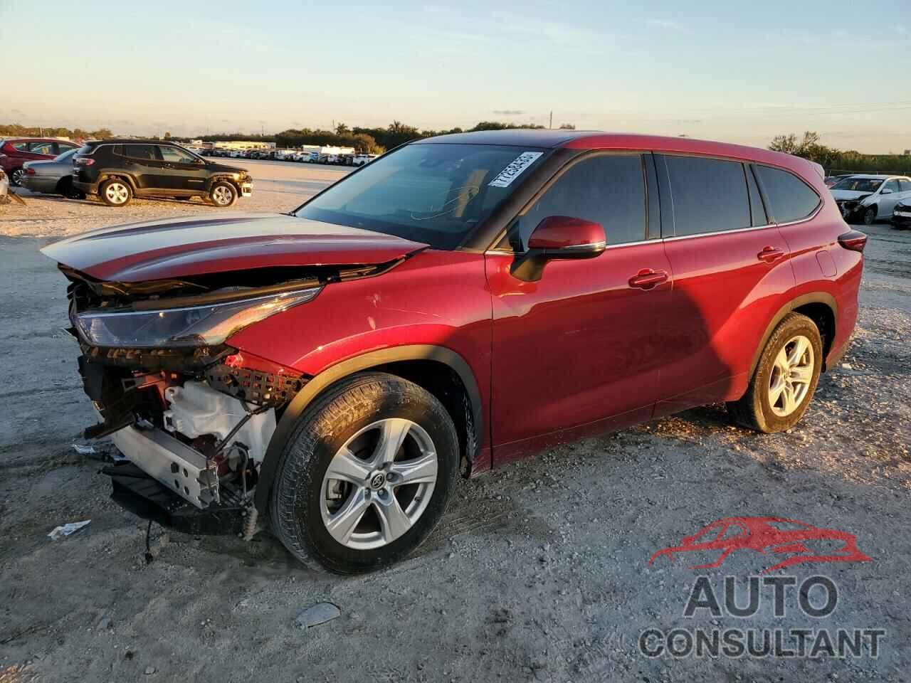 TOYOTA HIGHLANDER 2022 - 5TDZZRAH4NS542549