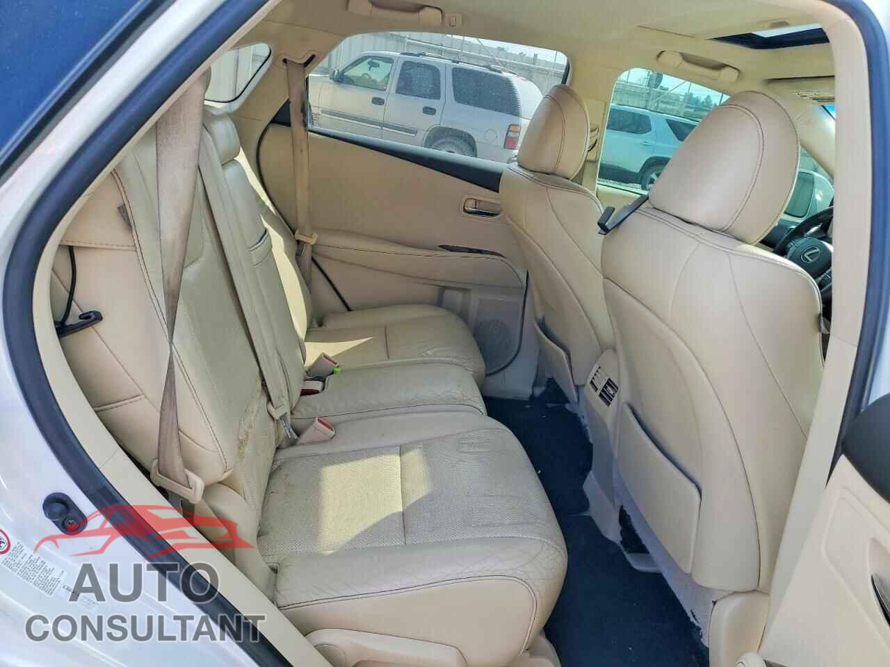 LEXUS RX350 2013 - 2T2BK1BA9DC190032