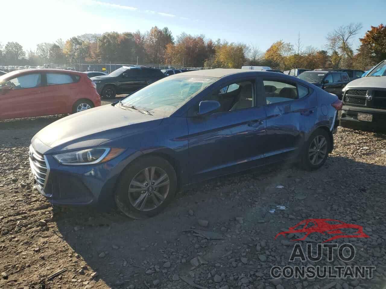 HYUNDAI ELANTRA 2017 - 5NPD84LF4HH011888
