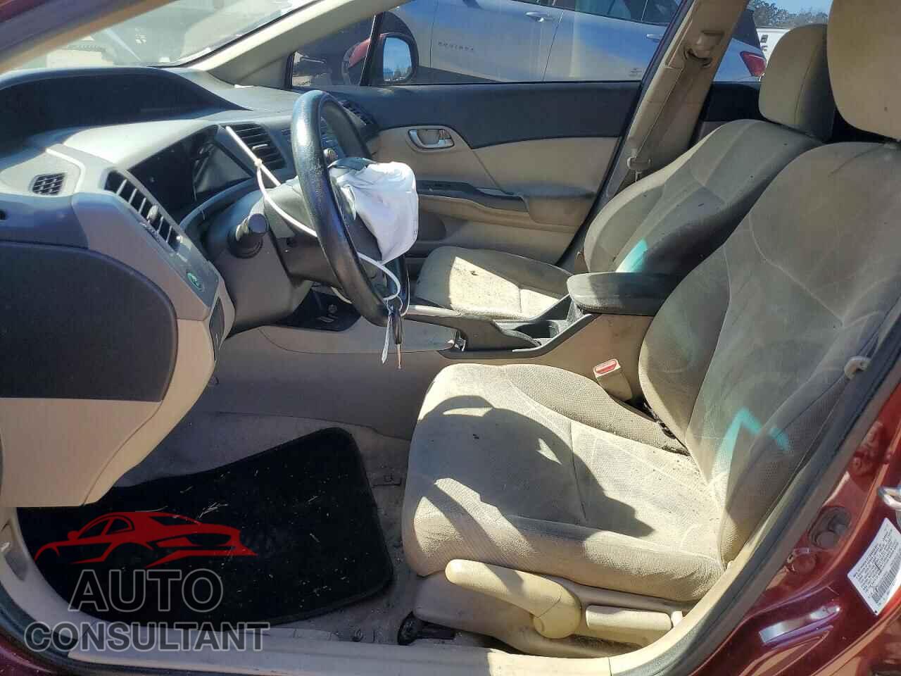 HONDA CIVIC 2012 - 2HGFB2F52CH539076