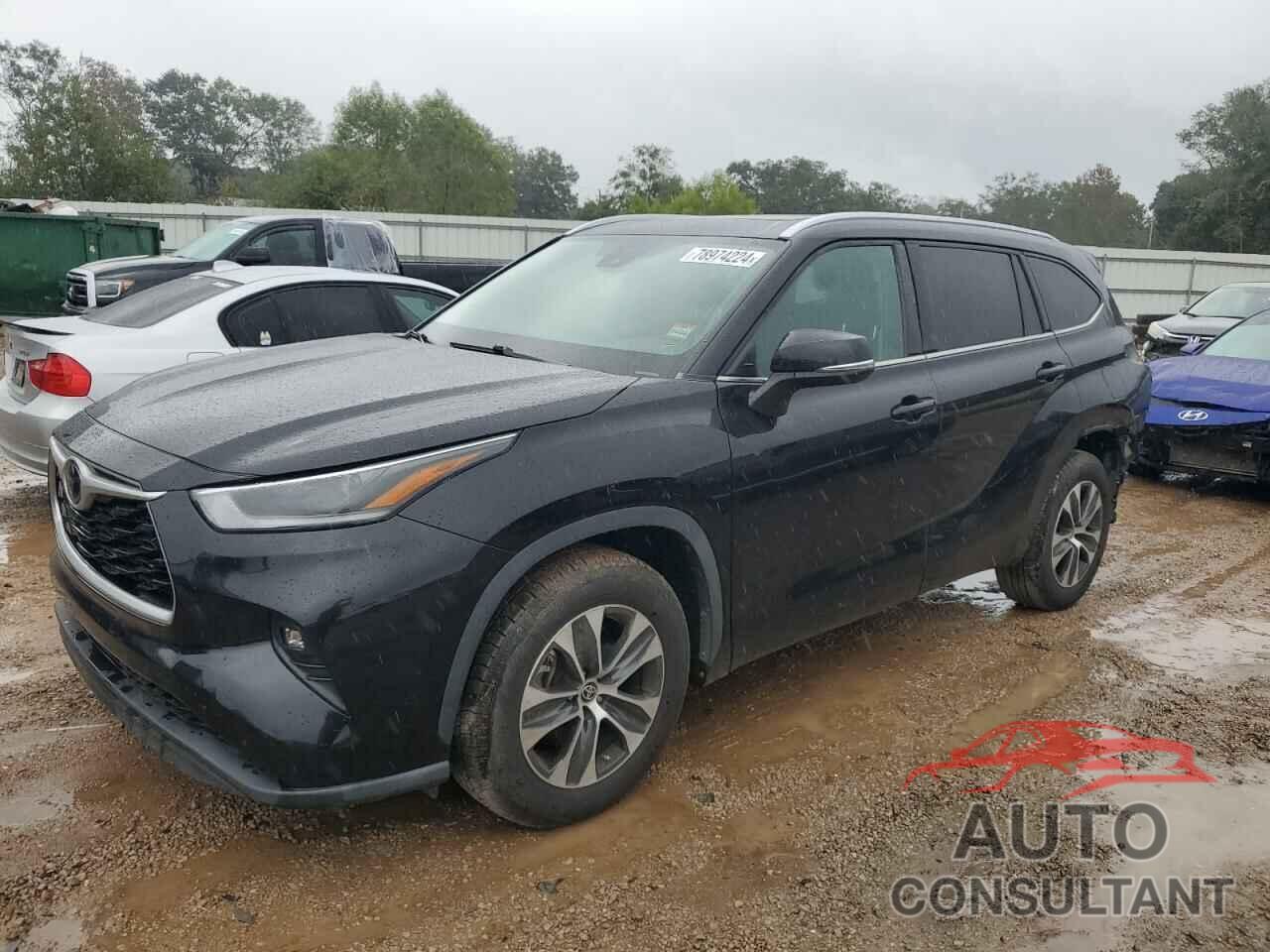 TOYOTA HIGHLANDER 2021 - 5TDGZRAH1MS530994